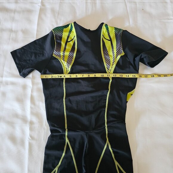 Enjoy Unisex Kids Black Yellow Short Sleeve One-Piece Shorty Jumpsuit Small - Picture 11 of 13